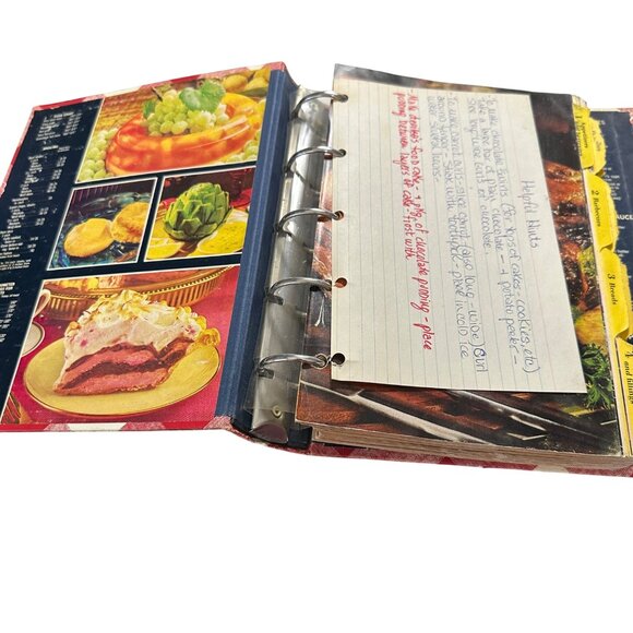 Better Homes New Cookbook 4th printing 1971 8x10” hardcover handwritten notes - Picture 5 of 14